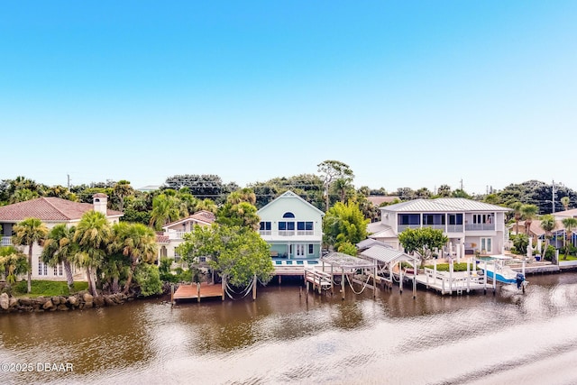 3110 John Anderson Dr, Ormond Beach, FL 32176 - exterior space featuring a water view
