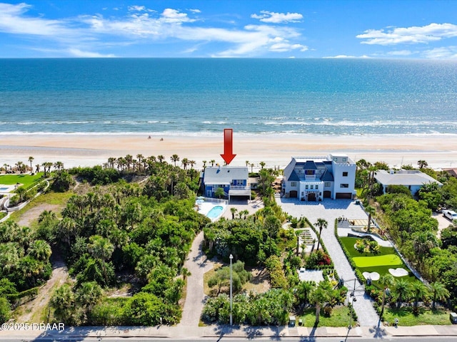 2833 S Atlantic Ave, Daytona Beach, FL 32118 - bird's eye view of expansive beach