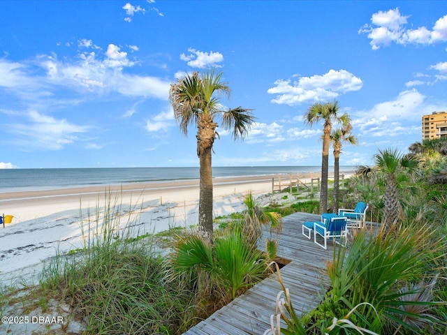2833 S Atlantic Ave, Daytona Beach, FL 32118 - water view featuring nearby beach