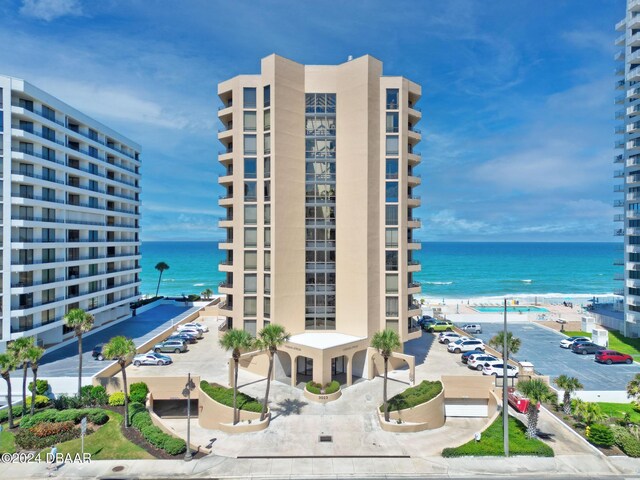 3023 S Atlantic Ave Unit 4070, Daytona Beach Shores, FL 32118 - view of building exterior with a water view