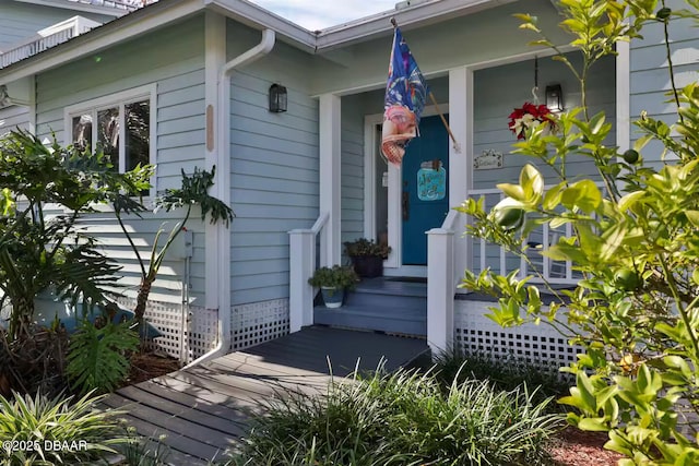 21951 Tarragona Way, Astor, FL 32102 - view of doorway to property