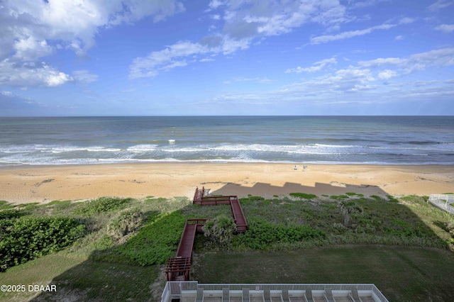 1183 Ocean Shore Blvd Unit 602, Ormond Beach, FL 32176 - water view with local beach