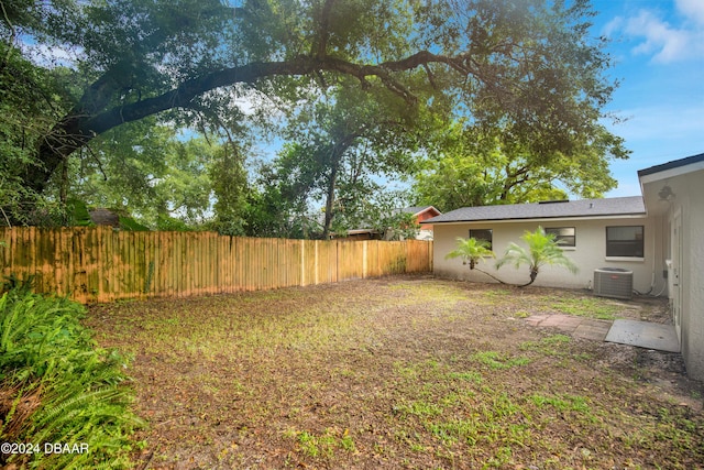 1512 Old Kings Rd, Daytona Beach, FL 32117 - view of yard with central AC