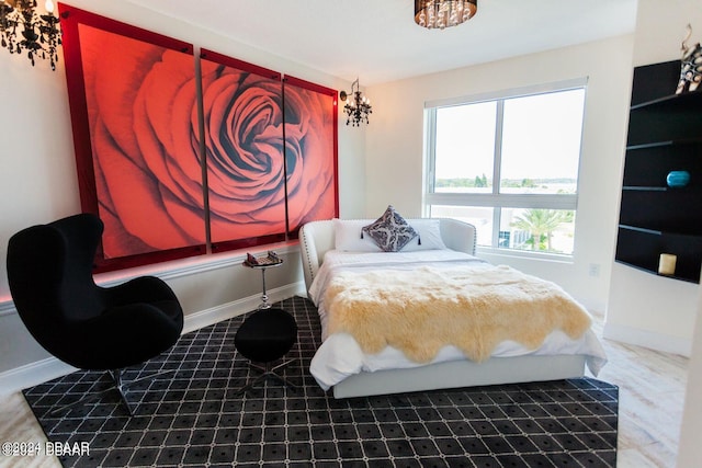 241 Riverside Dr Unit 402, Daytona Beach, FL 32117 - bedroom with baseboards