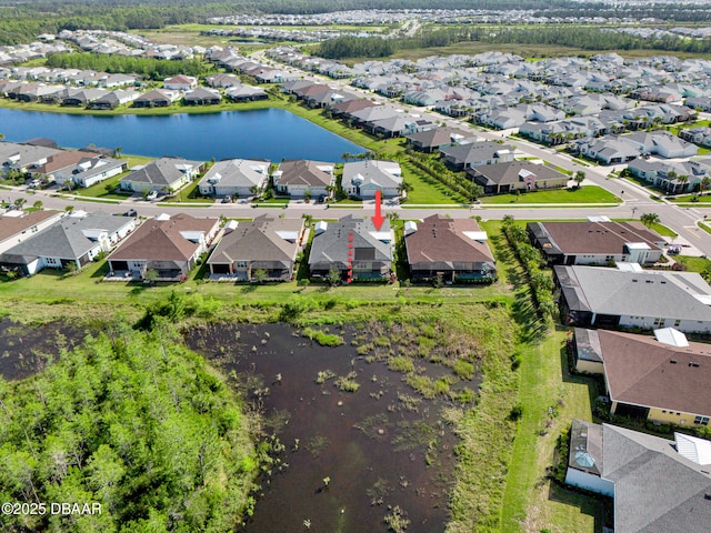 906 Coral Reef Way, Daytona Beach, FL 32124 - aerial perspective of suburban area with a large body of water