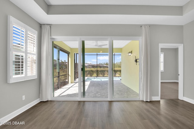 906 Coral Reef Way, Daytona Beach, FL 32124 - entryway with wood finished floors and baseboards