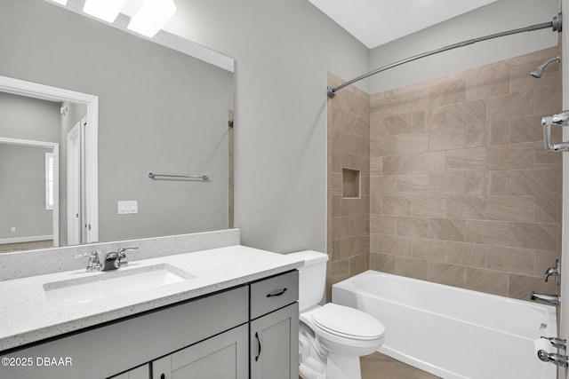 906 Coral Reef Way, Daytona Beach, FL 32124 - bathroom with vanity and shower / bathtub combination
