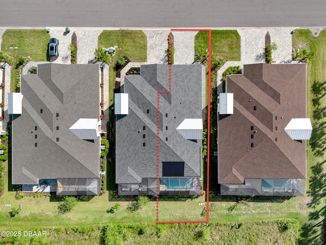 906 Coral Reef Way, Daytona Beach, FL 32124 - aerial overview of property's location featuring property boundaries highlighted