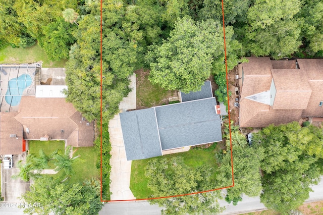 300 River Bluff Dr, Ormond Beach, FL 32174 - birds eye view of property