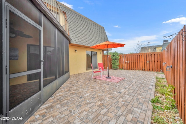 view of patio / terrace