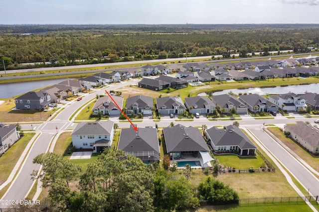 6232 W Fallsgrove Ln, Port Orange, FL 32128 - birds eye view of property