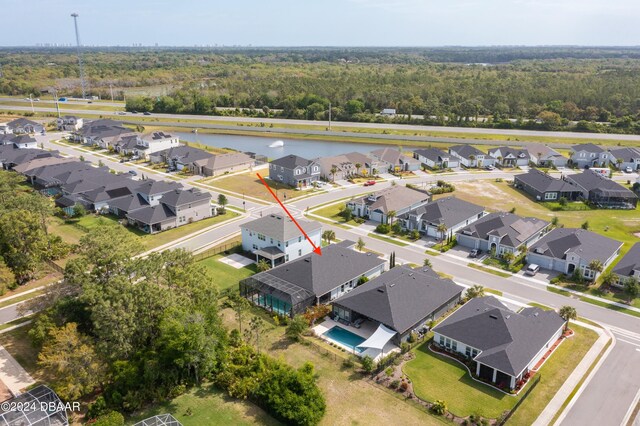 6232 W Fallsgrove Ln, Port Orange, FL 32128 - bird's eye view