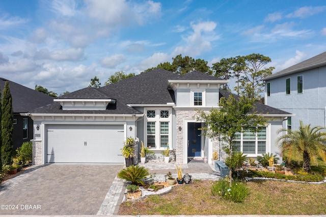 6232 W Fallsgrove Ln, Port Orange, FL 32128 - view of front of home featuring a garage