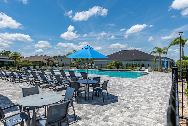 6232 W Fallsgrove Ln, Port Orange, FL 32128 - view of pool with a patio