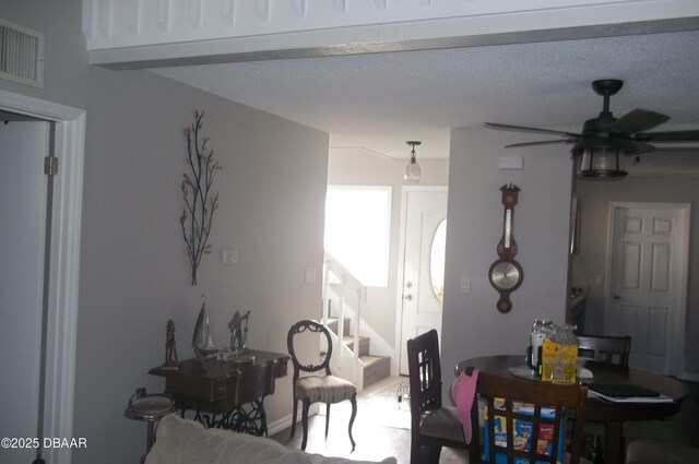 1101 Monticello Ln Unit 3, Port Orange, FL 32129 - kitchen with stainless steel appliances, light countertops, gray cabinetry, and dark wood finished floors