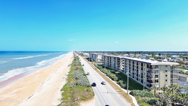 water view featuring a beach view