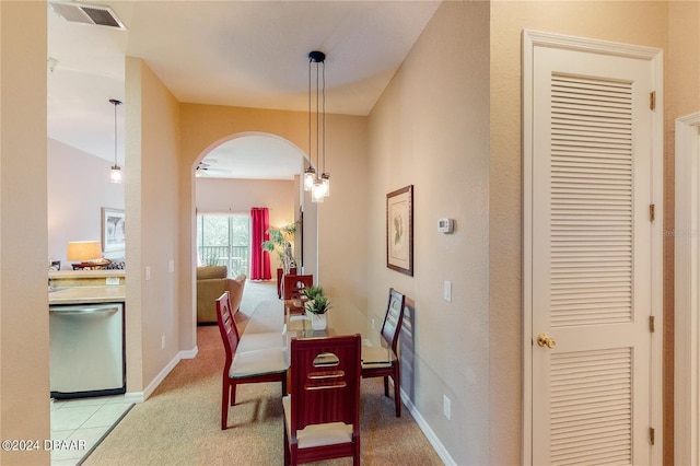 707 Gran Bahama Blvd, Davenport, FL 33897 - dining area with arched walkways and baseboards