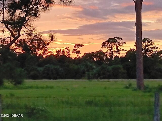 view of nature at dusk