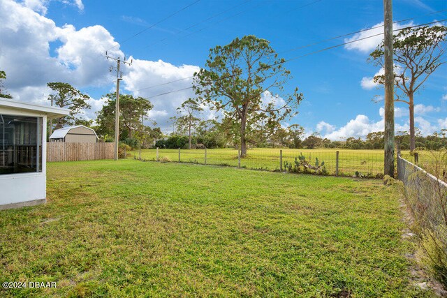 view of yard