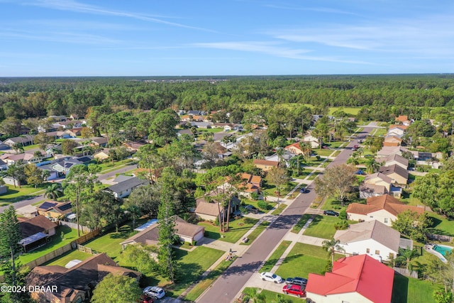 aerial view