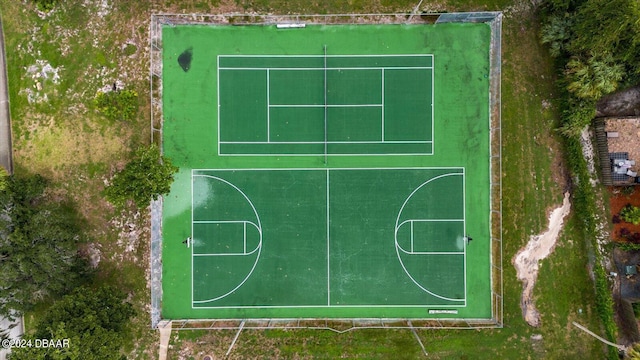 view of sport court