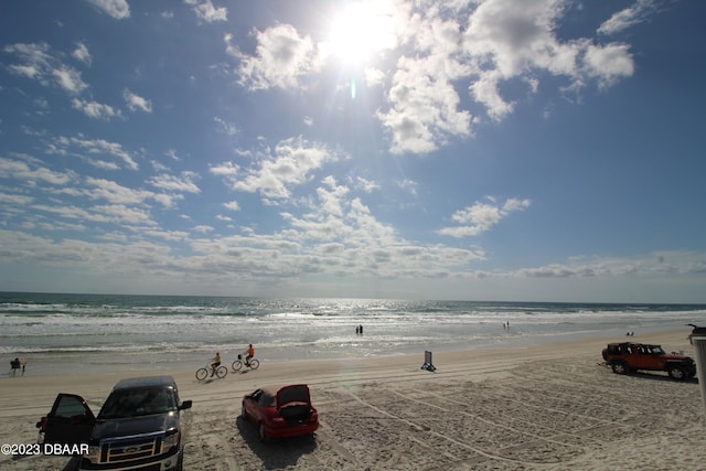 water view featuring a view of the beach