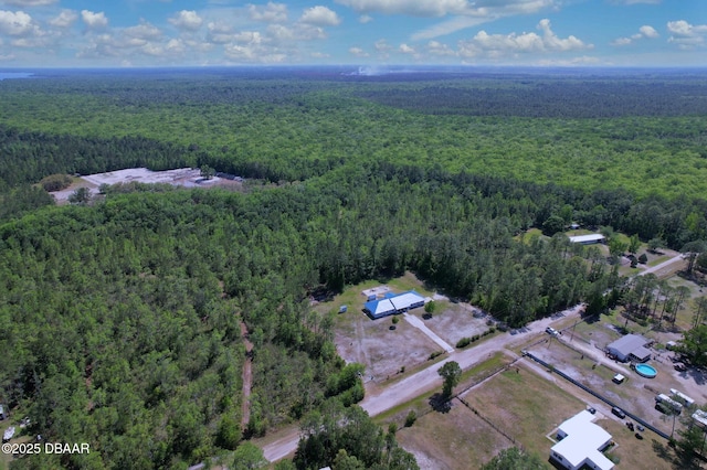 aerial view with a view of trees