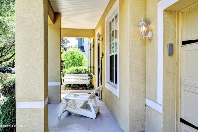 view of patio / terrace featuring a porch