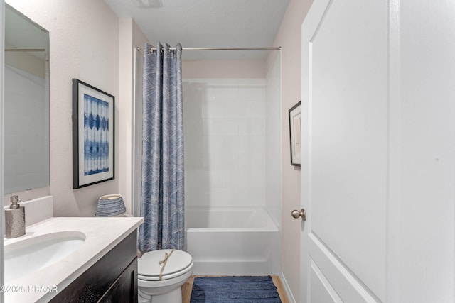 982 Commons Way, Port Orange, FL 32129 - bathroom with vanity, toilet, and shower / tub combo