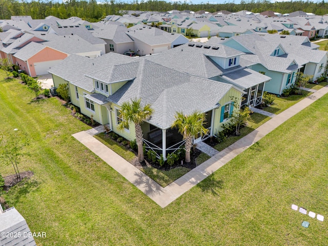 232 Ocean Hammock Loop, Daytona Beach, FL 32124 - drone / aerial view featuring a residential view