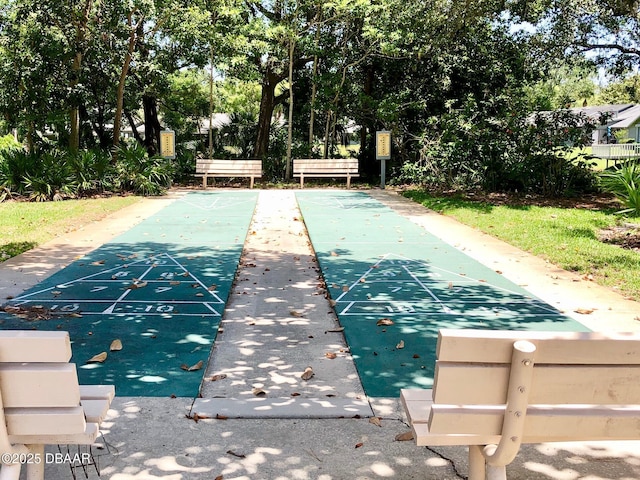 146 Deer Lake Cir, Ormond Beach, FL 32174 - view of home's community featuring shuffleboard