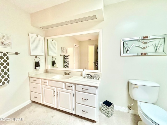 146 Deer Lake Cir, Ormond Beach, FL 32174 - bathroom featuring toilet and vanity