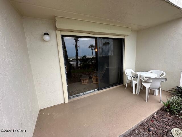 2700 Ocean Shore Blvd Unit 108, Ormond Beach, FL 32176 - view of patio