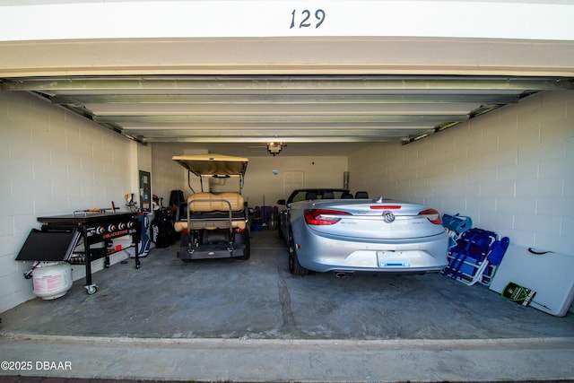 129 Lost Ball Dr, Daytona Beach, FL 32124 - garage with electric panel
