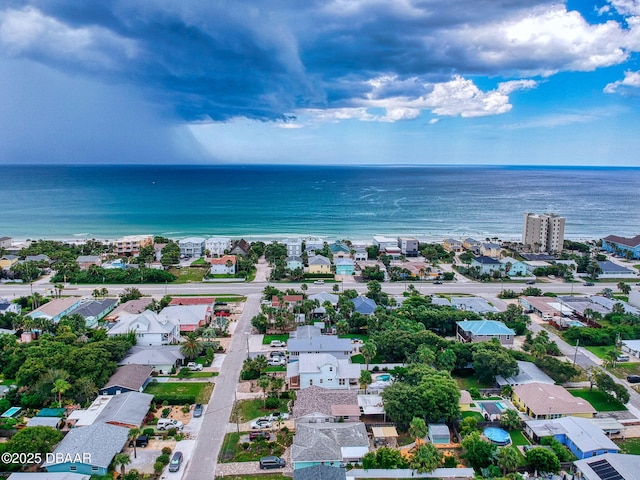823 E 10th Ave, New Smyrna Beach, FL 32169 - aerial view of residential area featuring a nearby body of water