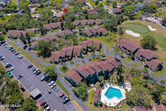 113 Club House Blvd, New Smyrna Beach, FL 32168 - drone / aerial view with a residential view and golf course view