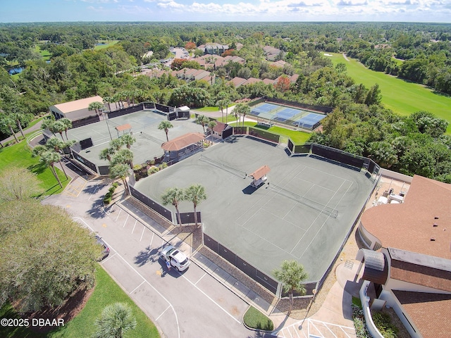 113 Club House Blvd, New Smyrna Beach, FL 32168 - bird's eye view with a forest view