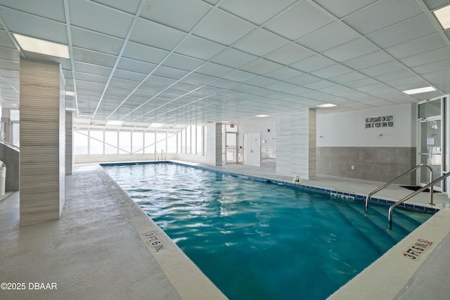 view of pool