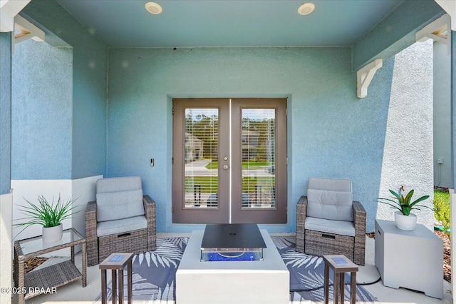 3049 Meleto Blvd, New Smyrna Beach, FL 32168 - view of patio featuring french doors