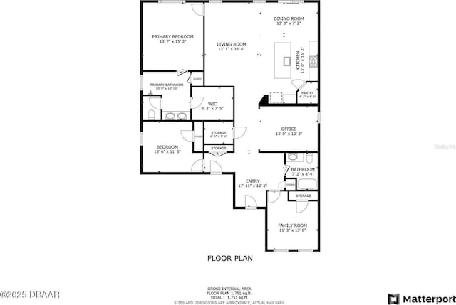 270 Eagle Harbor Way, Daytona Beach, FL 32124 - floor plan