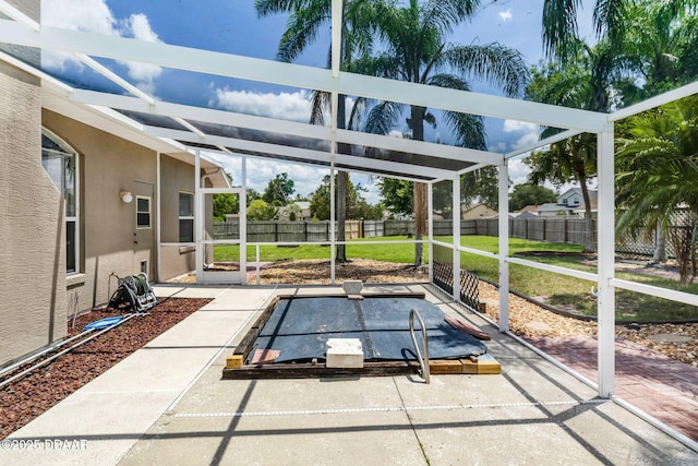 1001 Grassy Rdg, Port Orange, FL 32127 - view of unfurnished sunroom