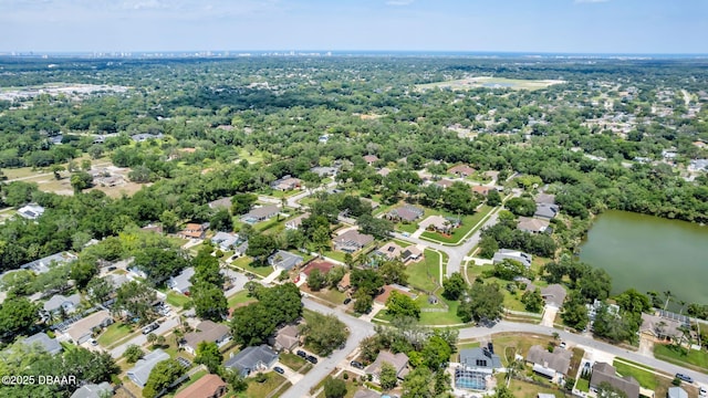 1001 Grassy Rdg, Port Orange, FL 32127 - aerial view of property and surrounding area featuring a nearby body of water