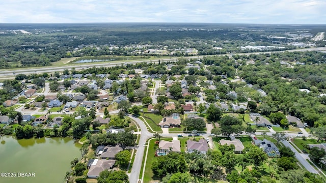 1001 Grassy Rdg, Port Orange, FL 32127 - aerial overview of property's location with a nearby body of water and nearby suburban area