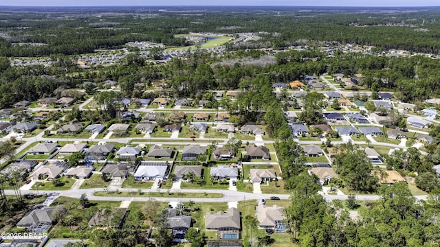 birds eye view of property featuring a residential view