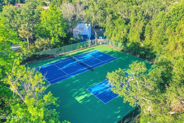 view of sport court