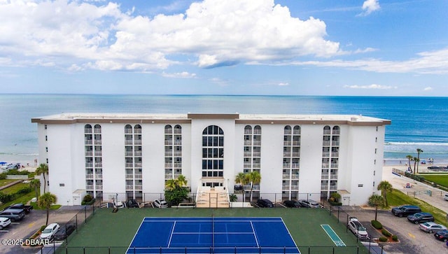 3555 S Atlantic Ave Unit 602, Daytona Beach, FL 32118 - view of apartment building / complex featuring a water view