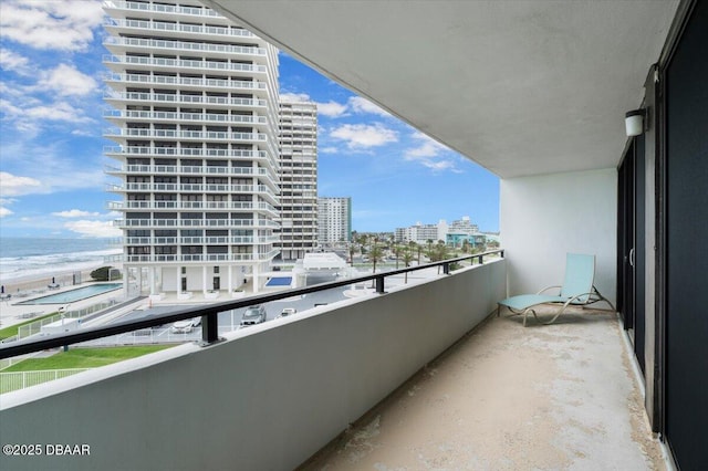 901 S Atlantic Ave Unit 202, Ormond Beach, FL 32176 - balcony with a view of city and a water view
