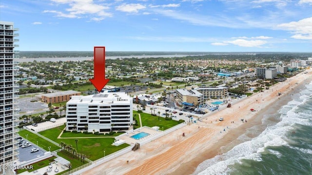 901 S Atlantic Ave Unit 202, Ormond Beach, FL 32176 - view of urban area with expansive beach