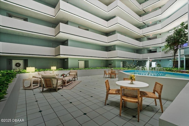 901 S Atlantic Ave Unit 202, Ormond Beach, FL 32176 - lobby with a towering ceiling