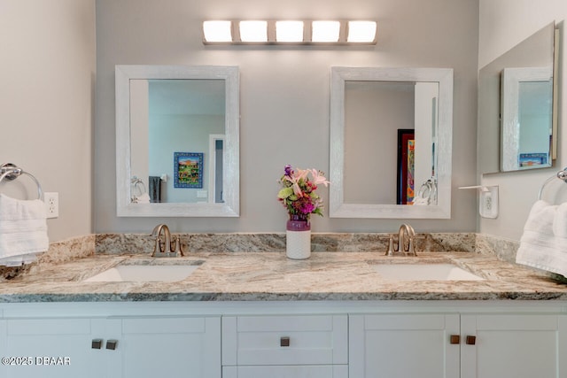 1245 Hampstead Ln, Ormond Beach, FL 32174 - full bathroom with double vanity
